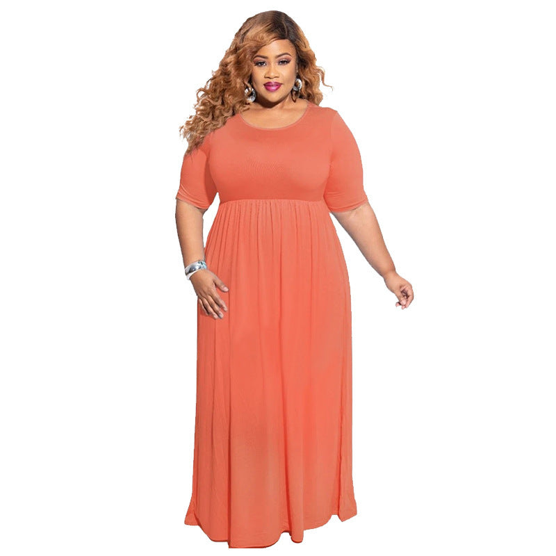 Flowing Grace Plus Dress