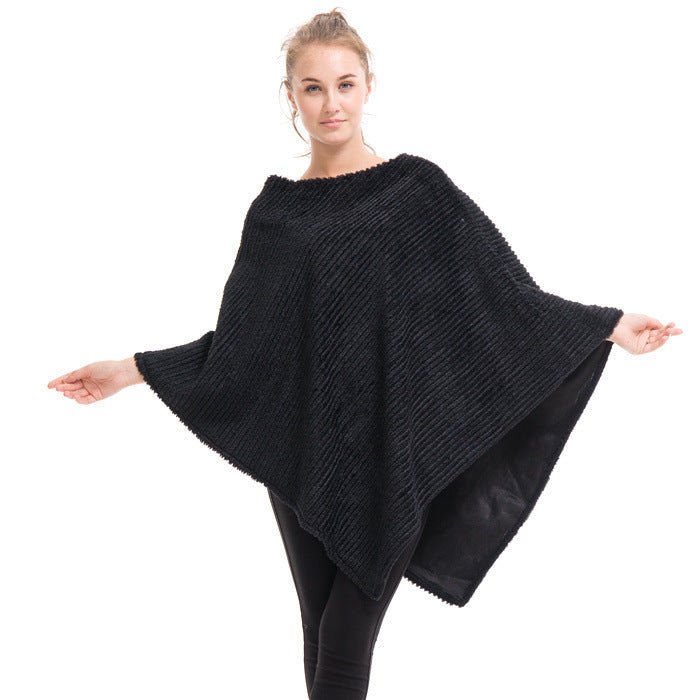 Cozy Chic Plush Pullover – Plus Size Edition
