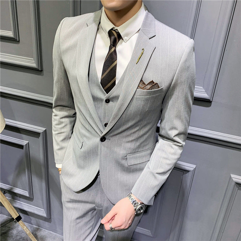 Handsome English Groomsmen Slim Wedding Tuxedo