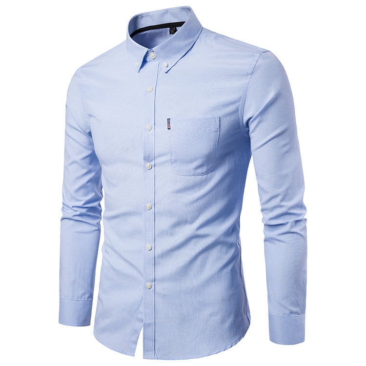 Refined Charm Korean Dress Shirt