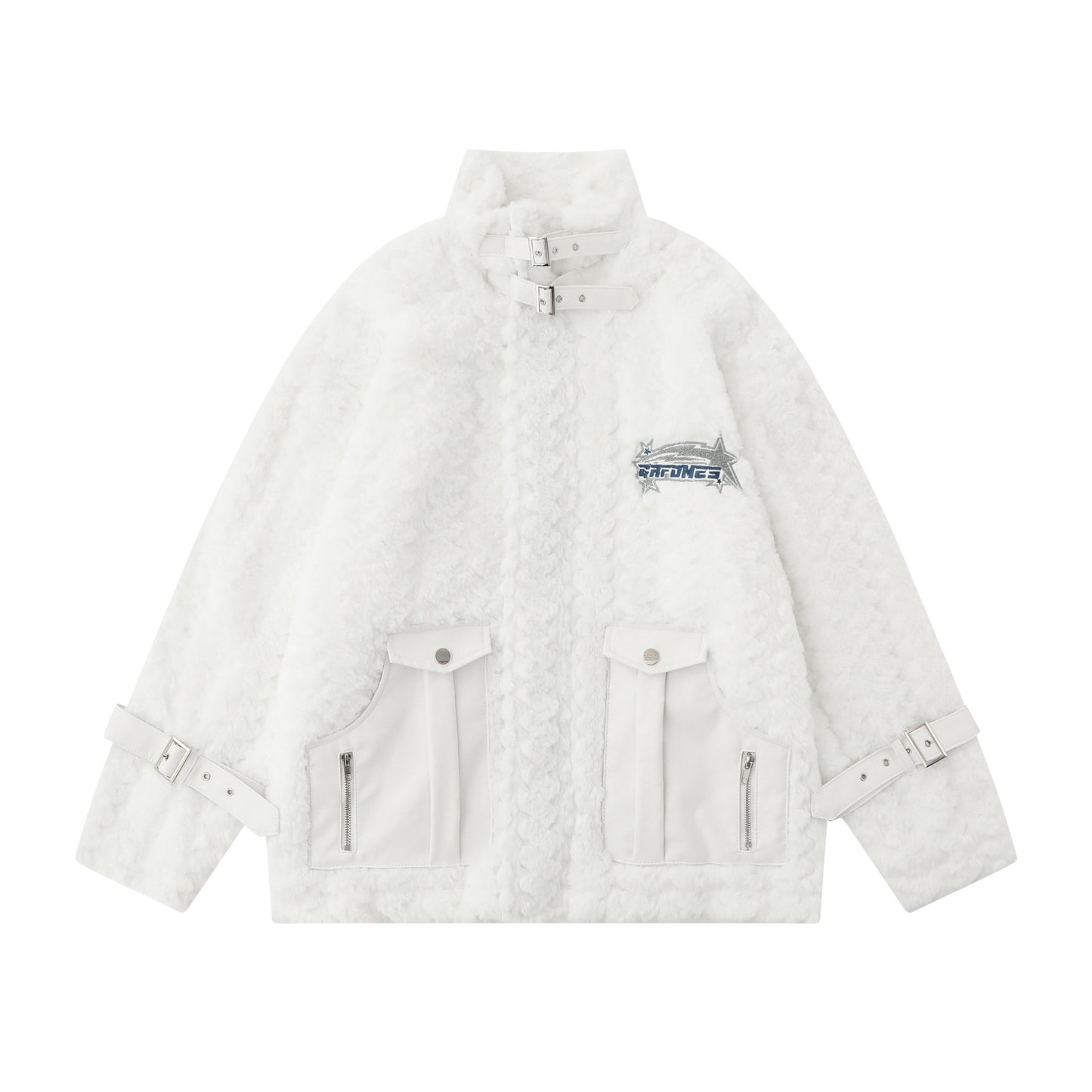 Luxe Ride Thickened Wool Motorcycle Jacket