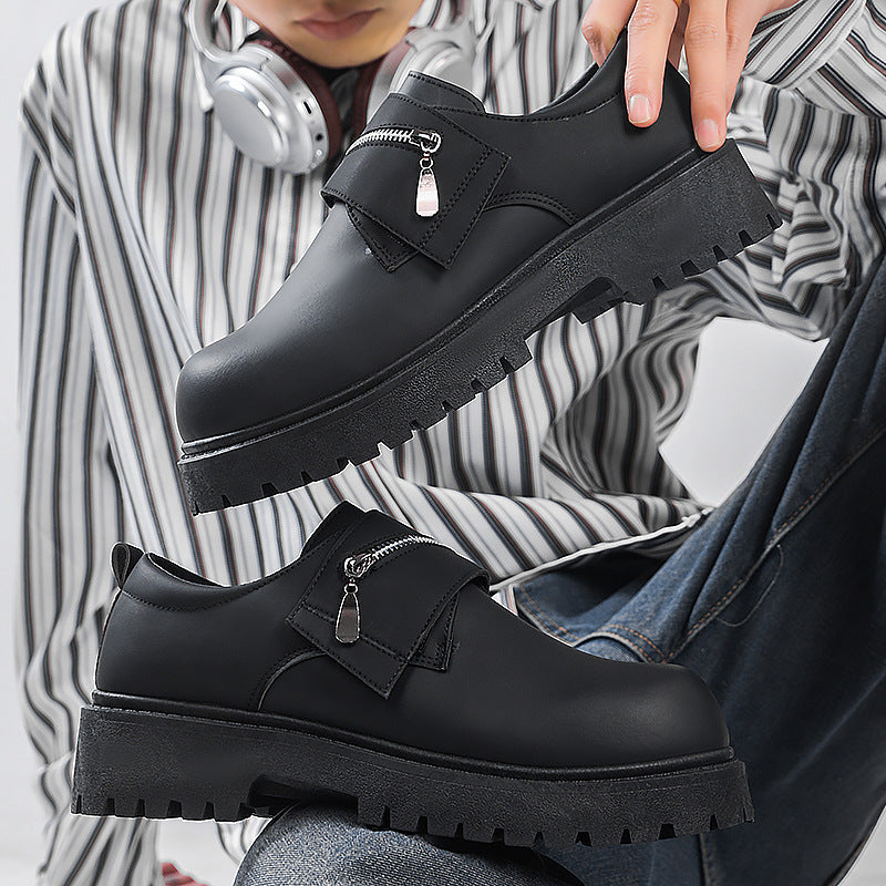 Elevate Pro Men’s Platform Leather Shoes