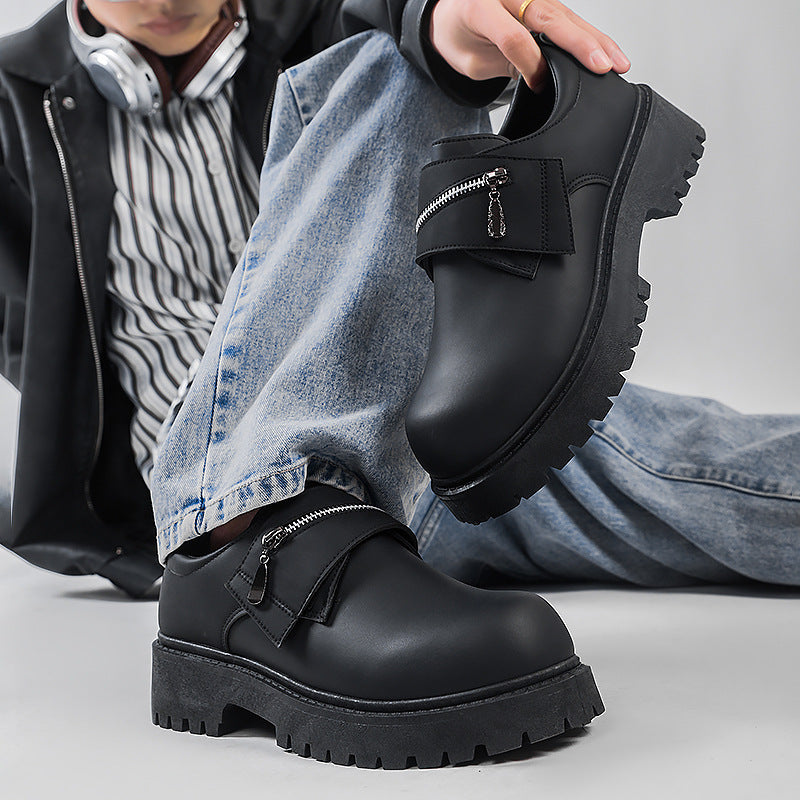 Elevate Pro Men’s Platform Leather Shoes