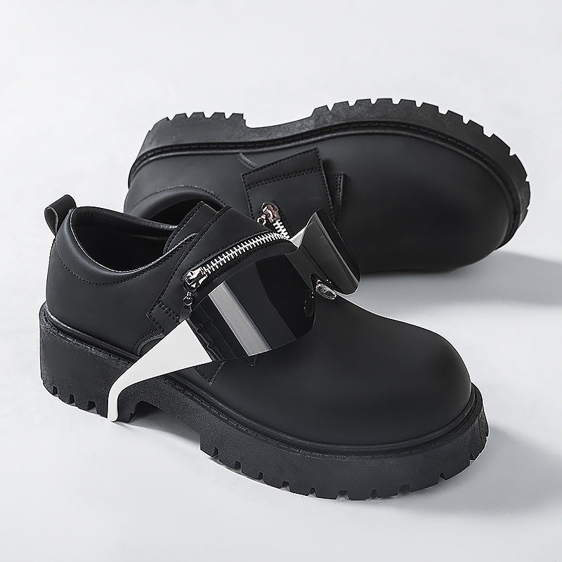Elevate Pro Men’s Platform Leather Shoes