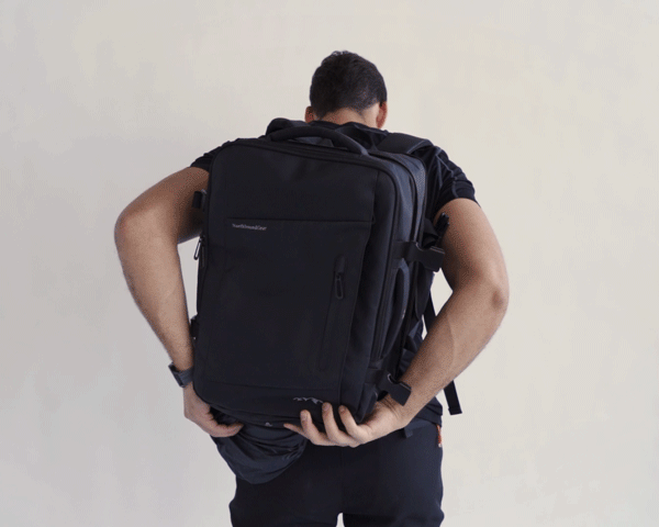 Voyager Expandable Backpack 26L / 38L with Built-in Rain Coat Northbound Gear
