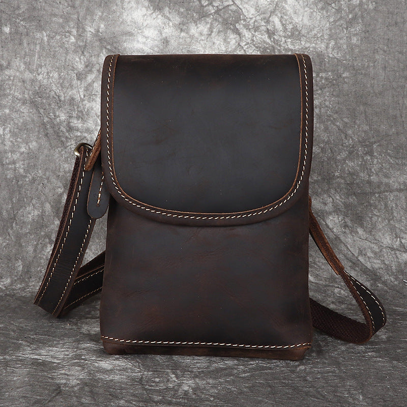 Classic Men’s Leather Messenger