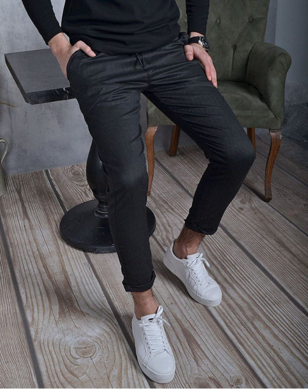 Sleek Line Casual Trousers