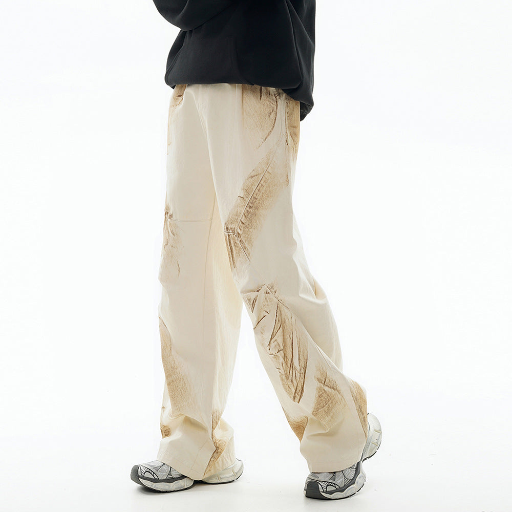 Urban Artistry Paint-Splattered Pants Sean Powell Apparel