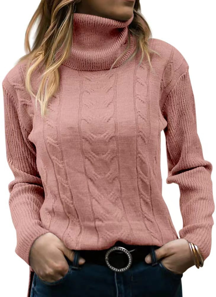 Classic Retro Turtleneck Knit
