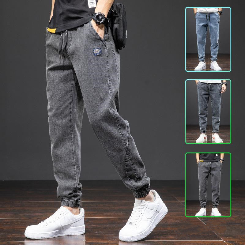 Mens Fashion Casual Loose Stretch Jeans Sean Powell Apparel