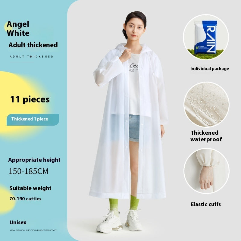 Non-disposable Thickened One-piece Raincoat Sean Powell Apparel