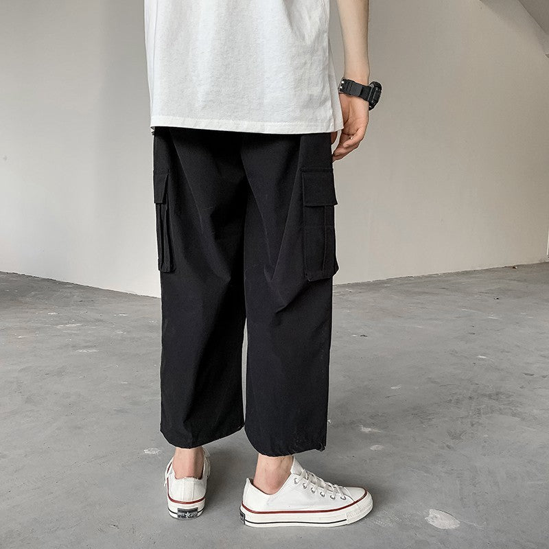 Urban Drift Wide-Leg Sports Trousers