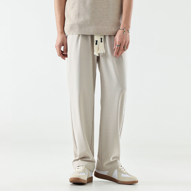 Modern Japanese Minimalist Casual Pants for Men