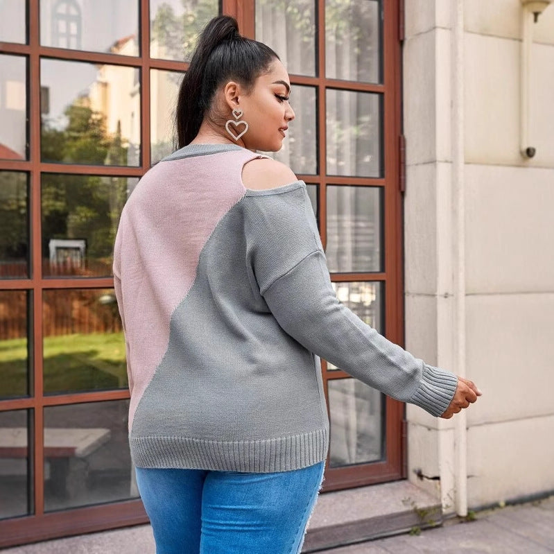 Cozy Curve Knit Sweater