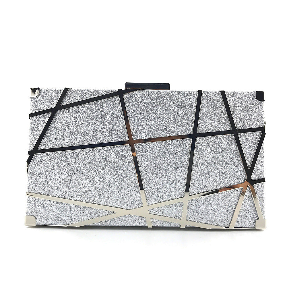 Luxury Handbags Bag Women Party Chain Glitter Gold Wedding Clutches Shoulder Bag Sean Powell Apparel