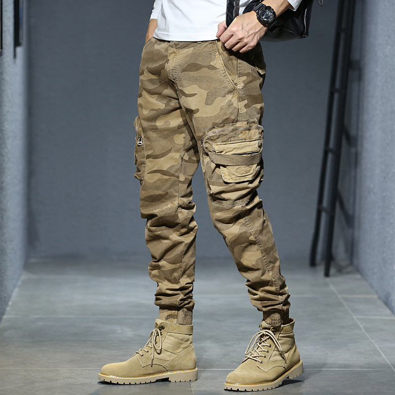 Men’s Lightweight Ankle-Tied Harem Pants Sean Powell Apparel