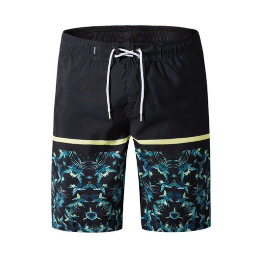 Summer New Casual Shorts Men Printed Beach Shorts