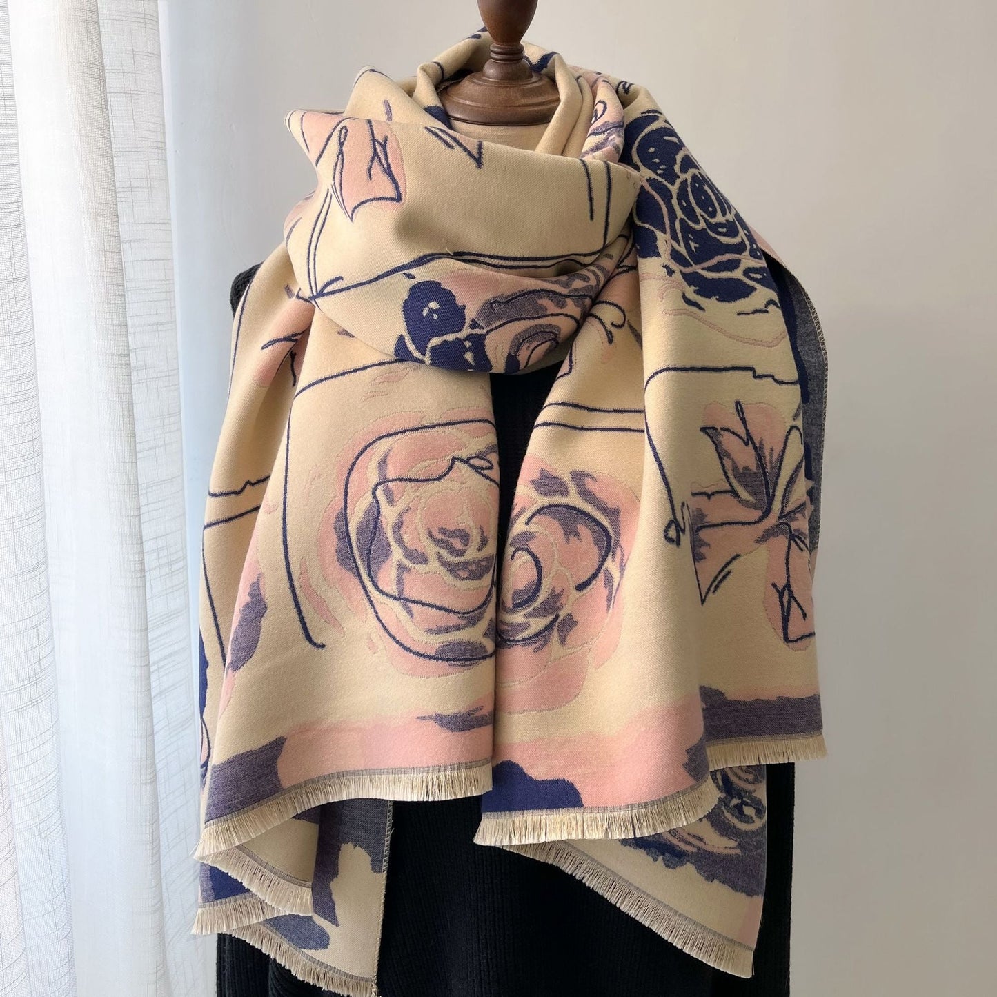 Vivid Blend Cashmere Shawl Sean Powell Apparel