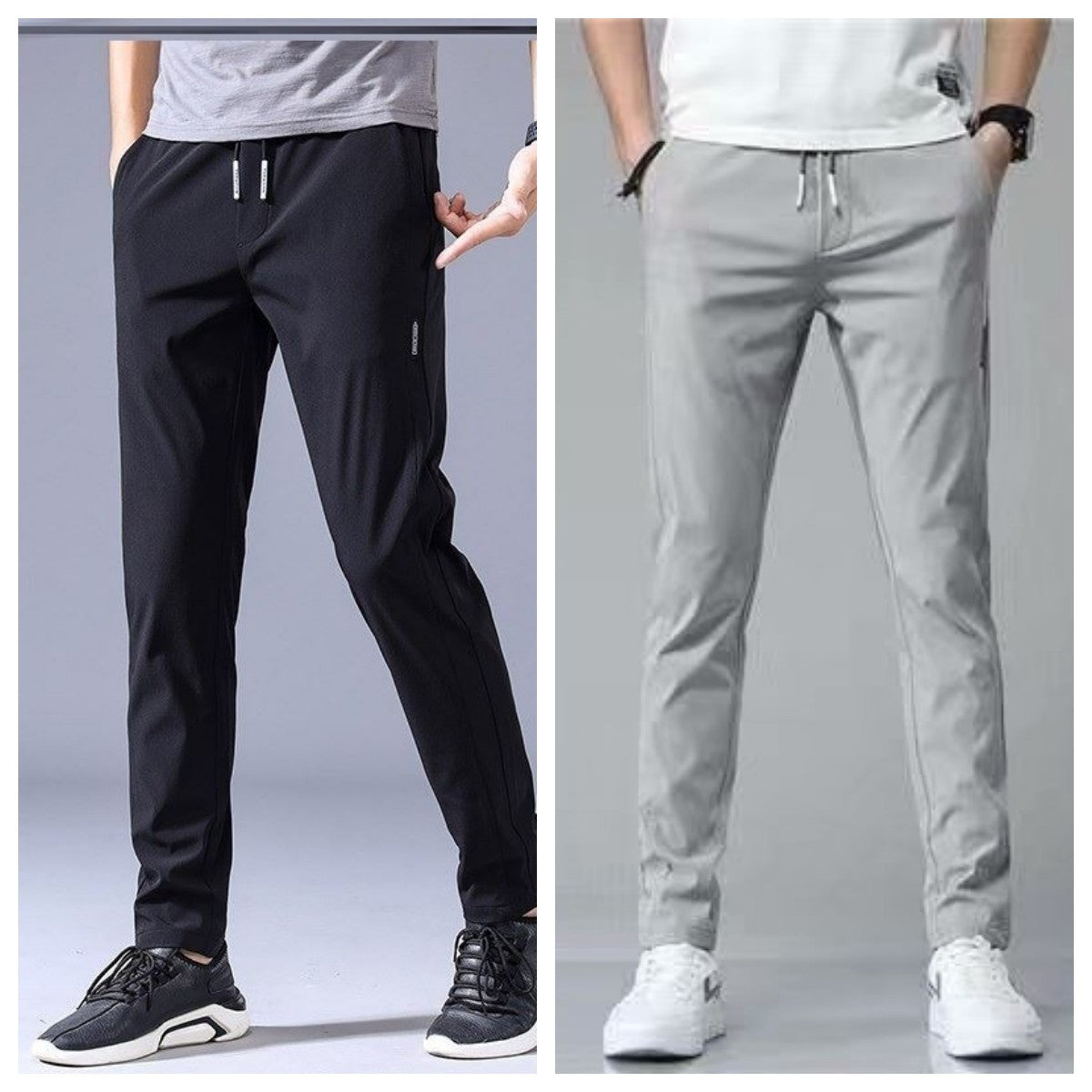 Seoul Breeze Loose Drawstring Pants