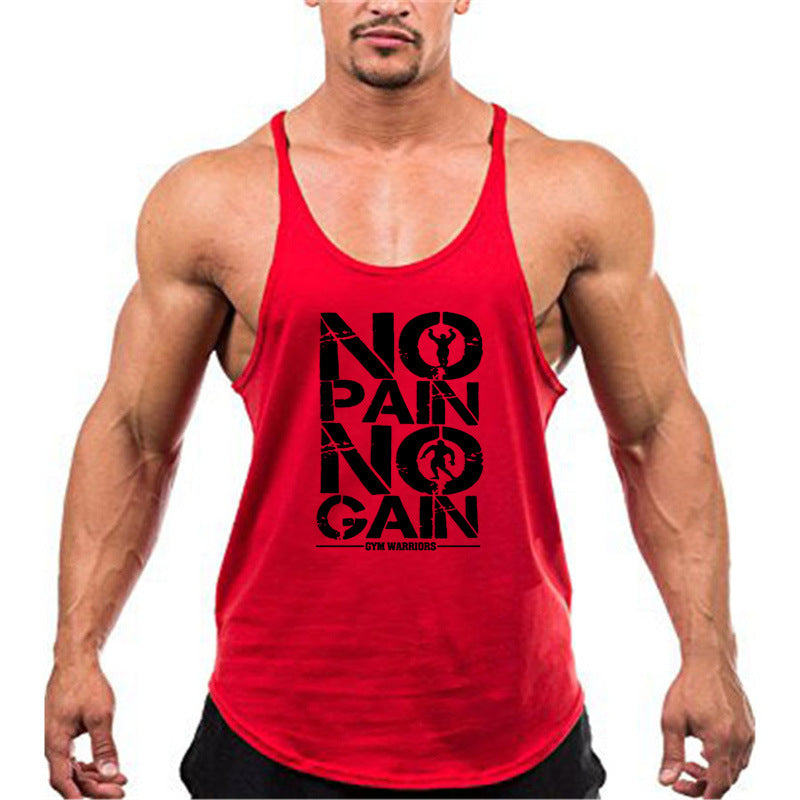 Elite Flex Men’s Muscle Tank – Deep Cut Thin Strap Training Top