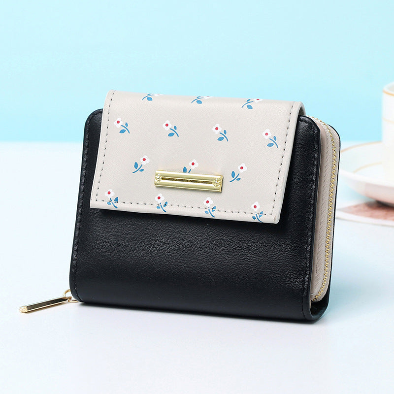 Print Pop Zipper Wallet