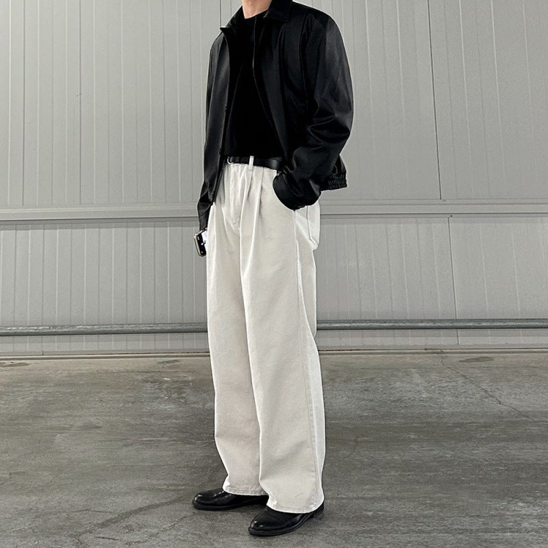 Vintage Japanese Casual Trousers for Men