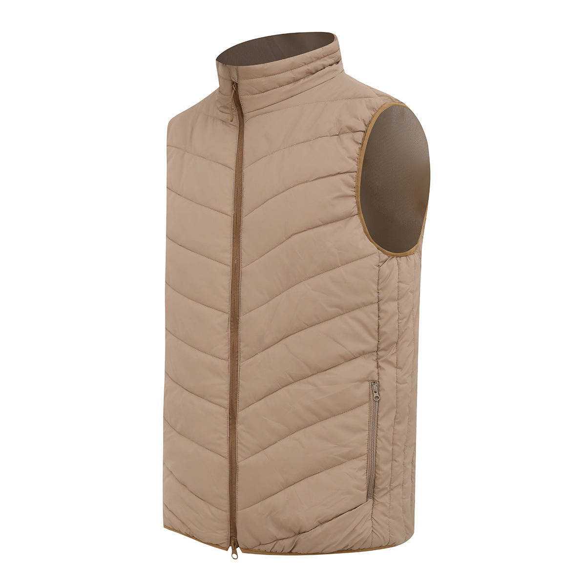 Tactical Pro Men’s Camouflage Vest – Outdoor Fall & Winter Warmth