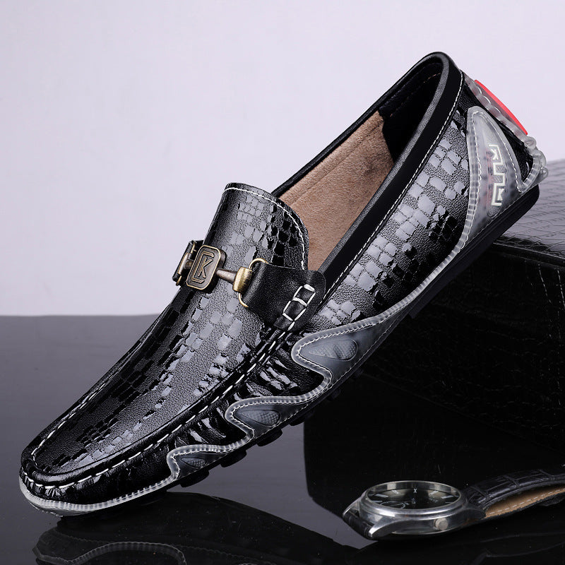 Prime Hide Men’s Leather Walkers – First Layer Cowhide Casual Shoes