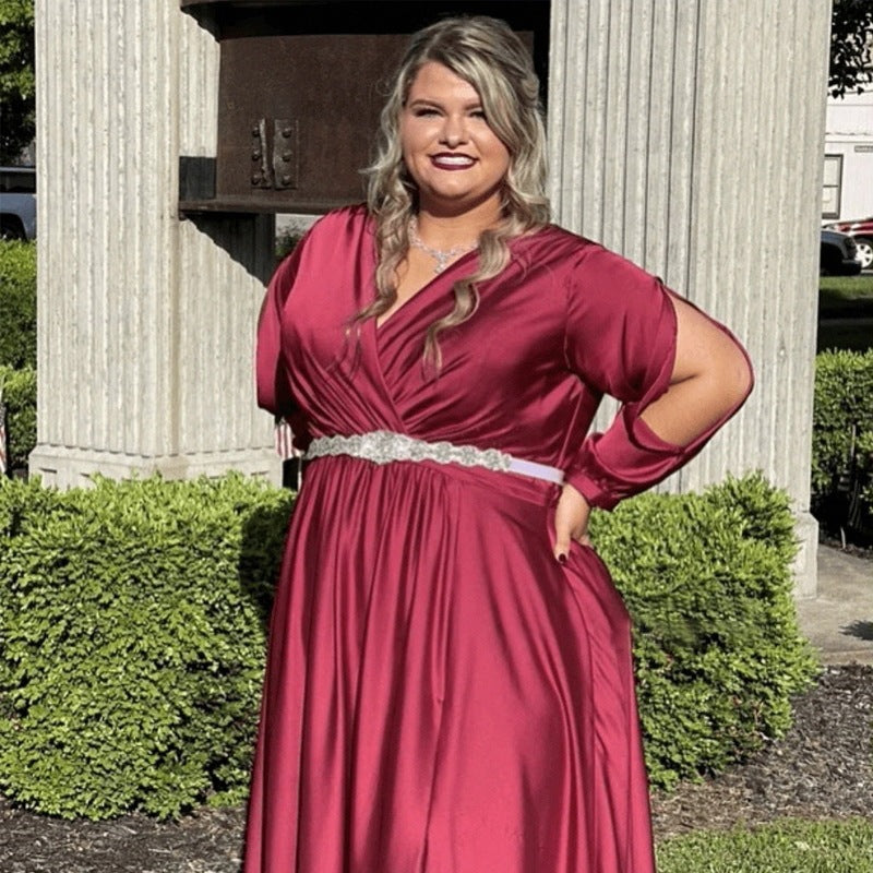 Graceful Glide Plus Dress
