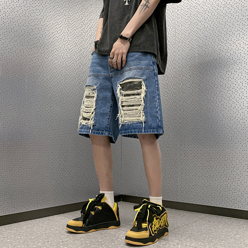 Star Vibe Retro Denim Pants