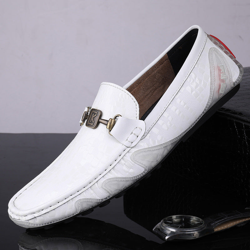 Prime Hide Men’s Leather Walkers – First Layer Cowhide Casual Shoes