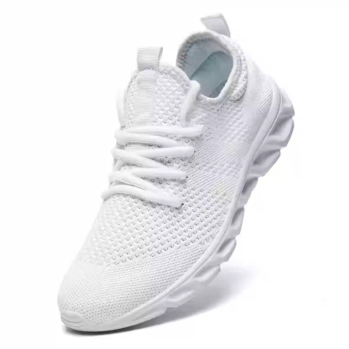 Breeze Stride White Sneakers