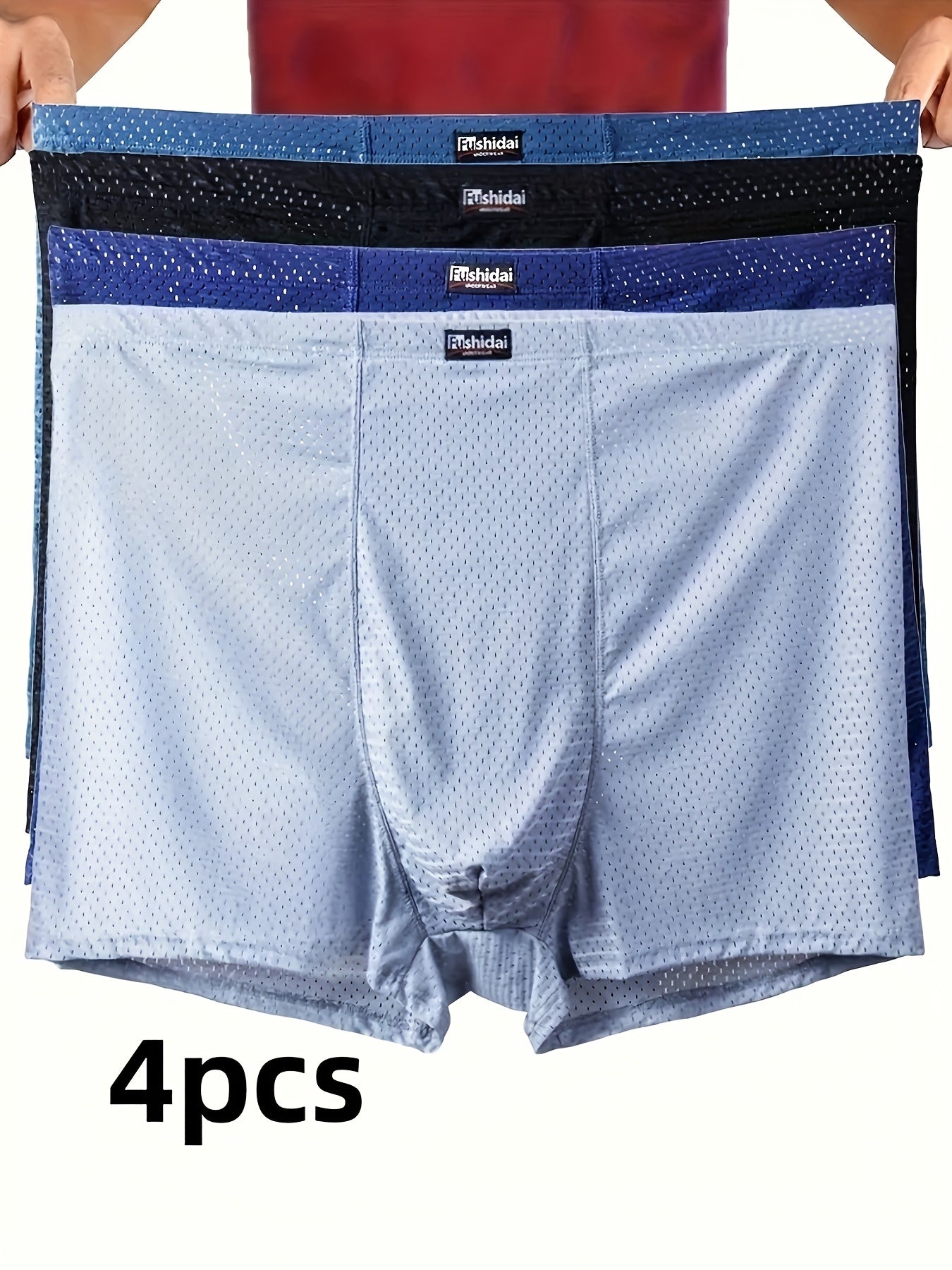 Essence Comfort 4-Pack Boxer Briefs Sean Powell Apparel