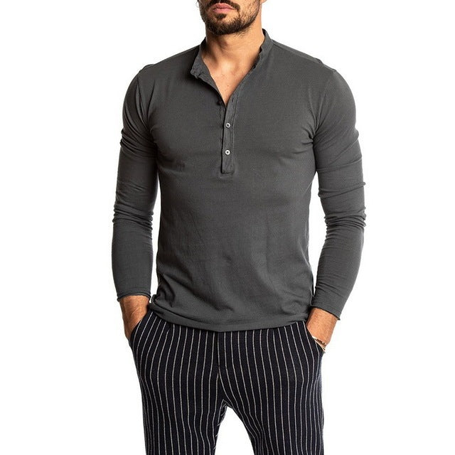 Classic Solid Long Sleeve Tee Sean Powell Apparel
