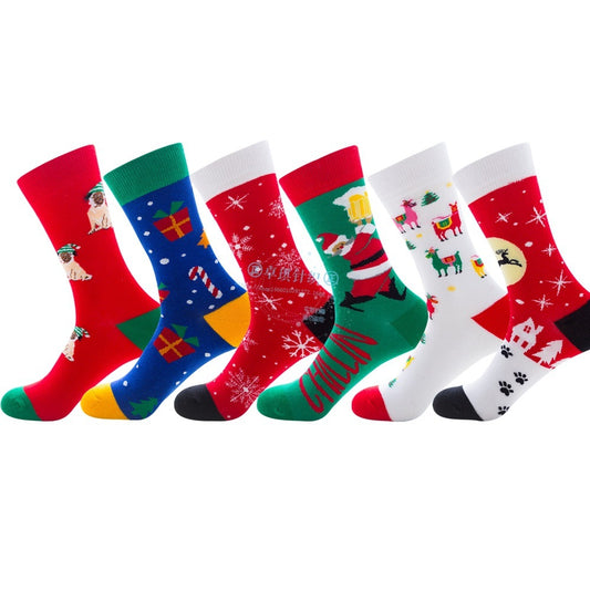 Holiday Spirit Santa Claus Socks