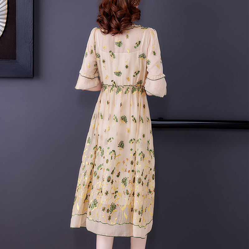 Silken Grace Summer Dress