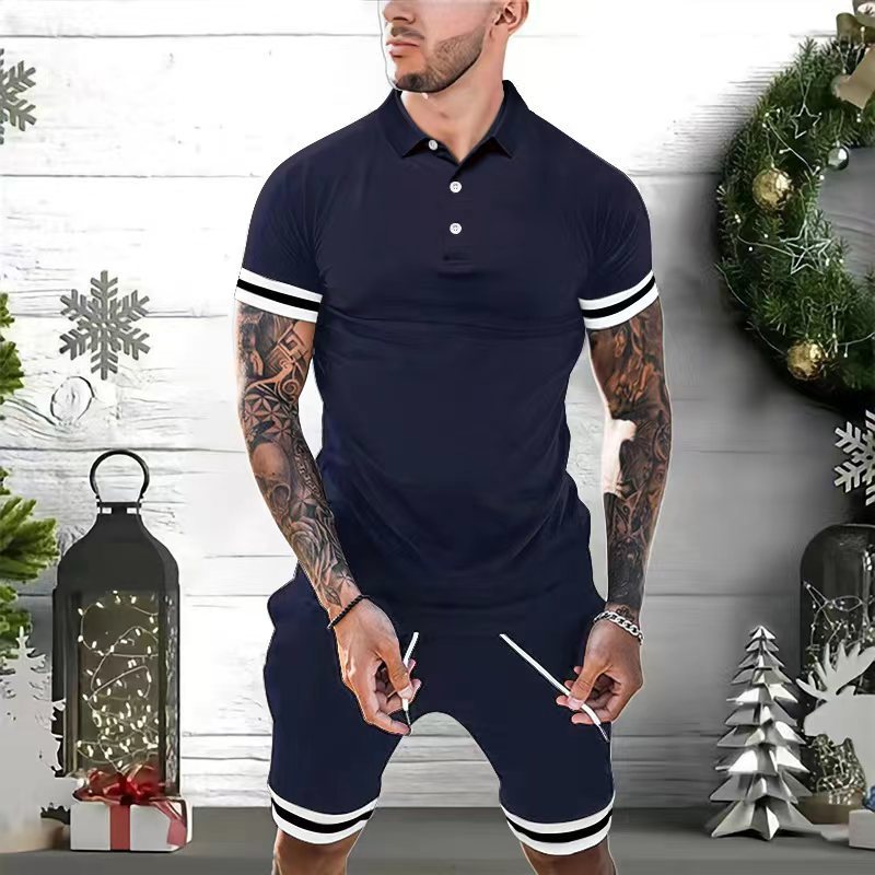 Casual Vibe Polo & Shorts Set