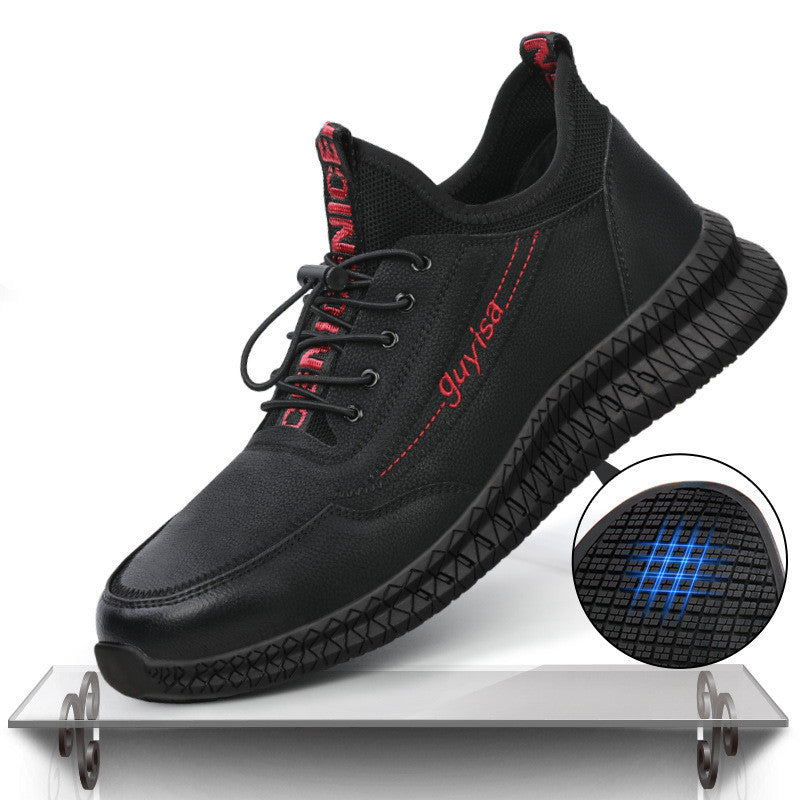 Armor Step Steel-Toe Safety Shoes