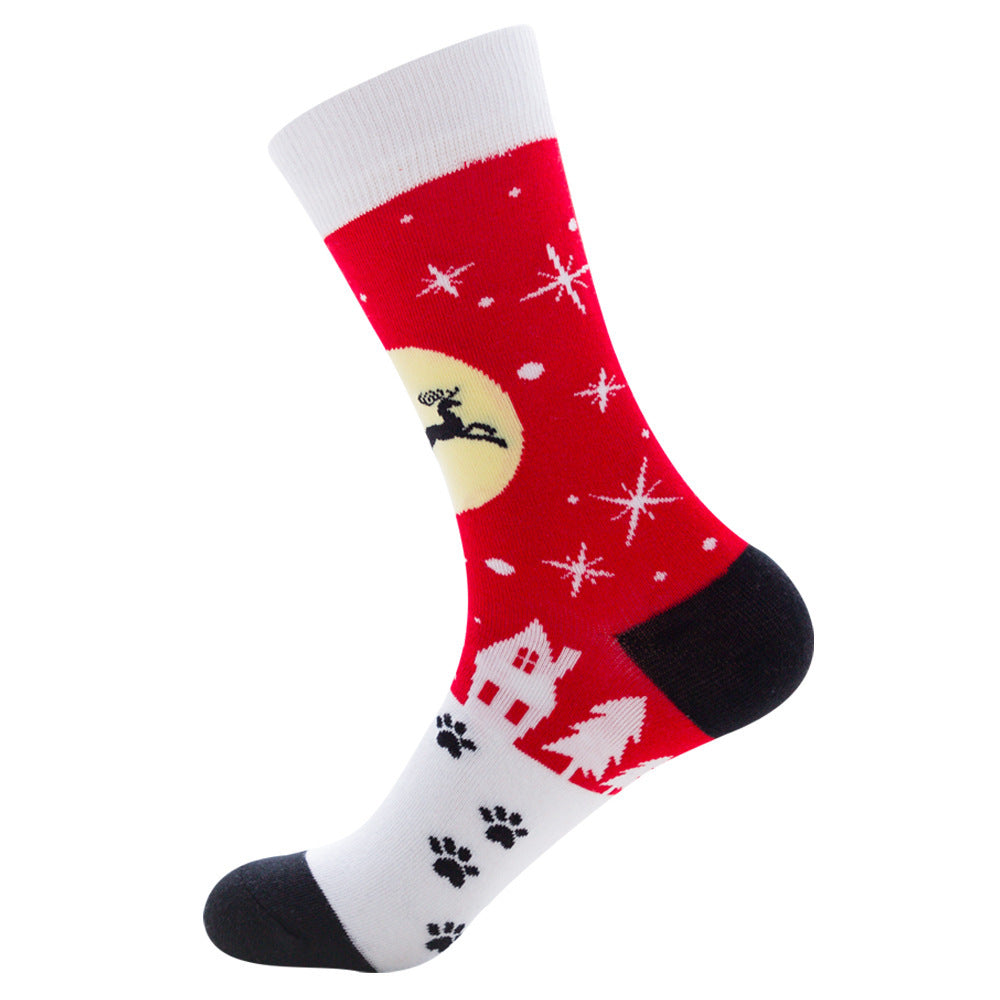 Holiday Spirit Santa Claus Socks Sean Powell Apparel