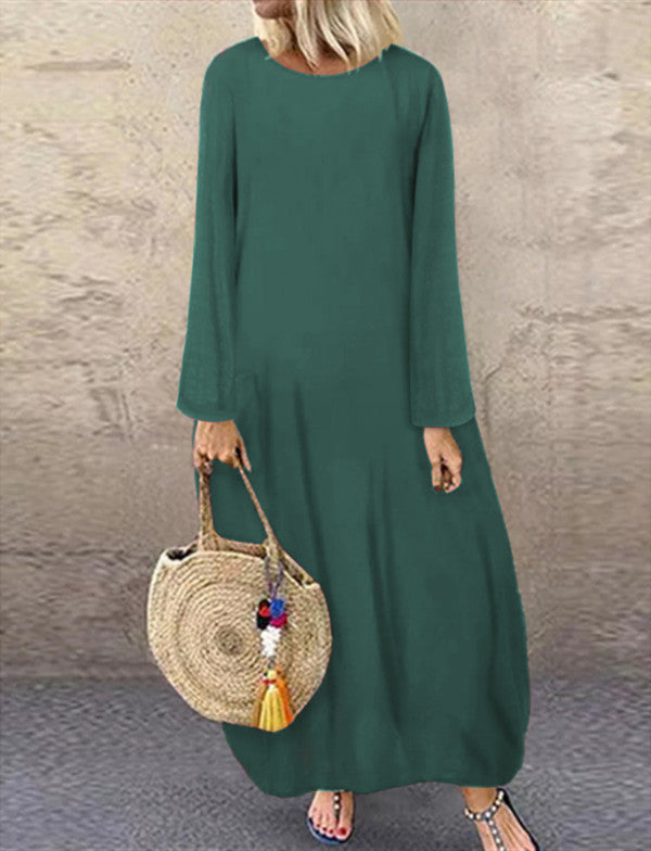 Serene Comfort Plus Size Maxi Sean Powell Apparel