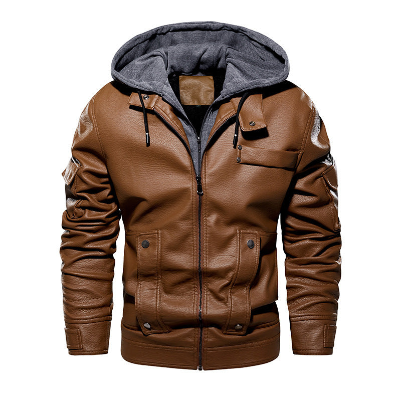 Iron Crest Urban Leather Coat