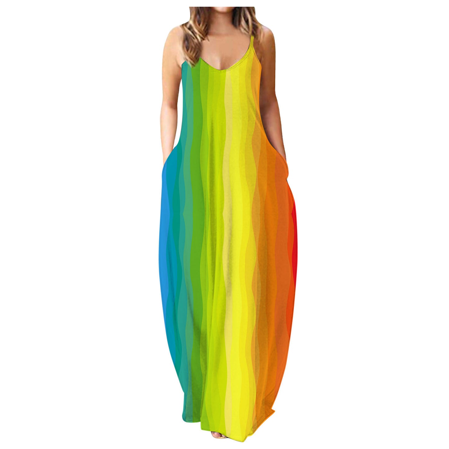 Sunlit Breeze Plus Dress