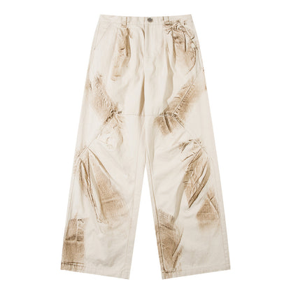 Urban Artistry Paint-Splattered Pants