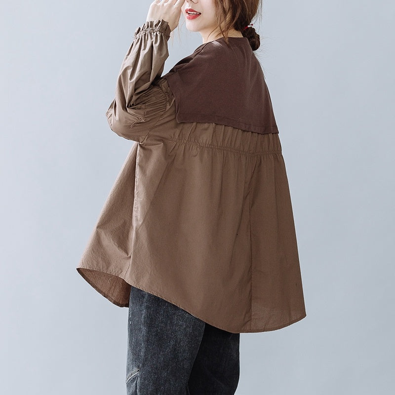 Elegant Curve Plus-Size Belly Cover Top