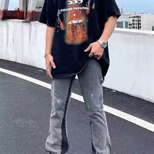 Urban Horn Denim Trousers