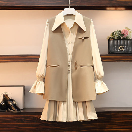 New Spring Dress Women''s Leisure Fashion Age Reduction Suit