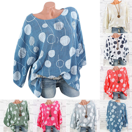Bold Blossom Plus Size Shirt