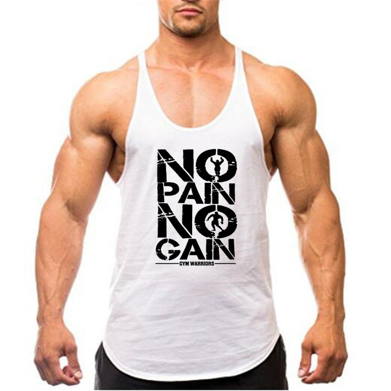 Elite Flex Men’s Muscle Tank – Deep Cut Thin Strap Training Top