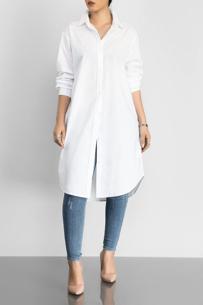 Elegant Ease Tunic – Plus Size Staple