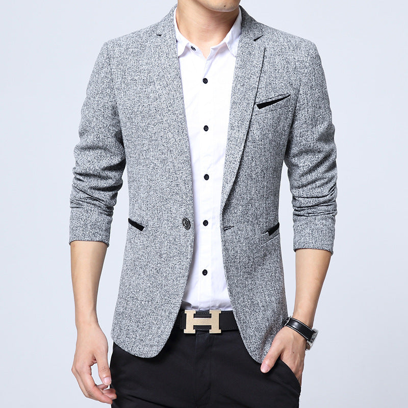 Elite Fit Men's Slim Suit Jacket